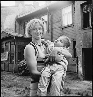Gerda Kristapsone and Valters Kristapsons, 2005, photographed by Inta Ruka