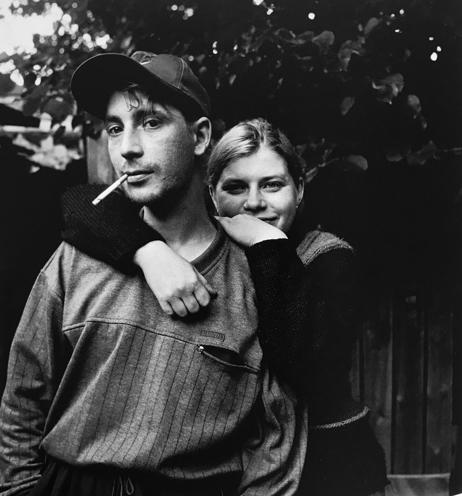 Sergejs Koņevs and Helēna Saulīte, 2005, photographed by Inta Ruka